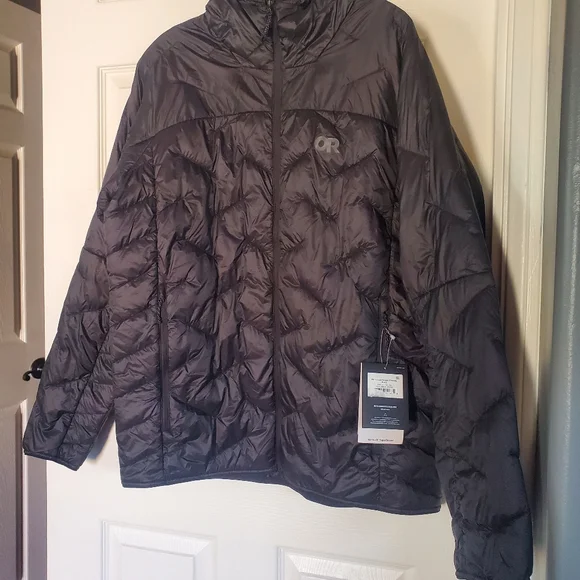 SuperStrand LT Insulated Hoodie Water Resistant Windproof Packable Quilted Large - Picture 2 of 11